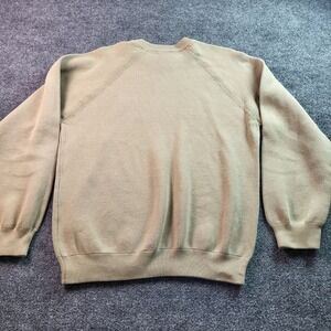HOUSE Mens Loose Fit Crew Neck Raglan Sleeve Sweater EU Size L Beige